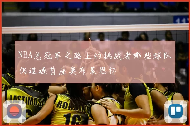 NBA总冠军之路上的挑战者哪些球队仍追逐首座奥布莱恩杯